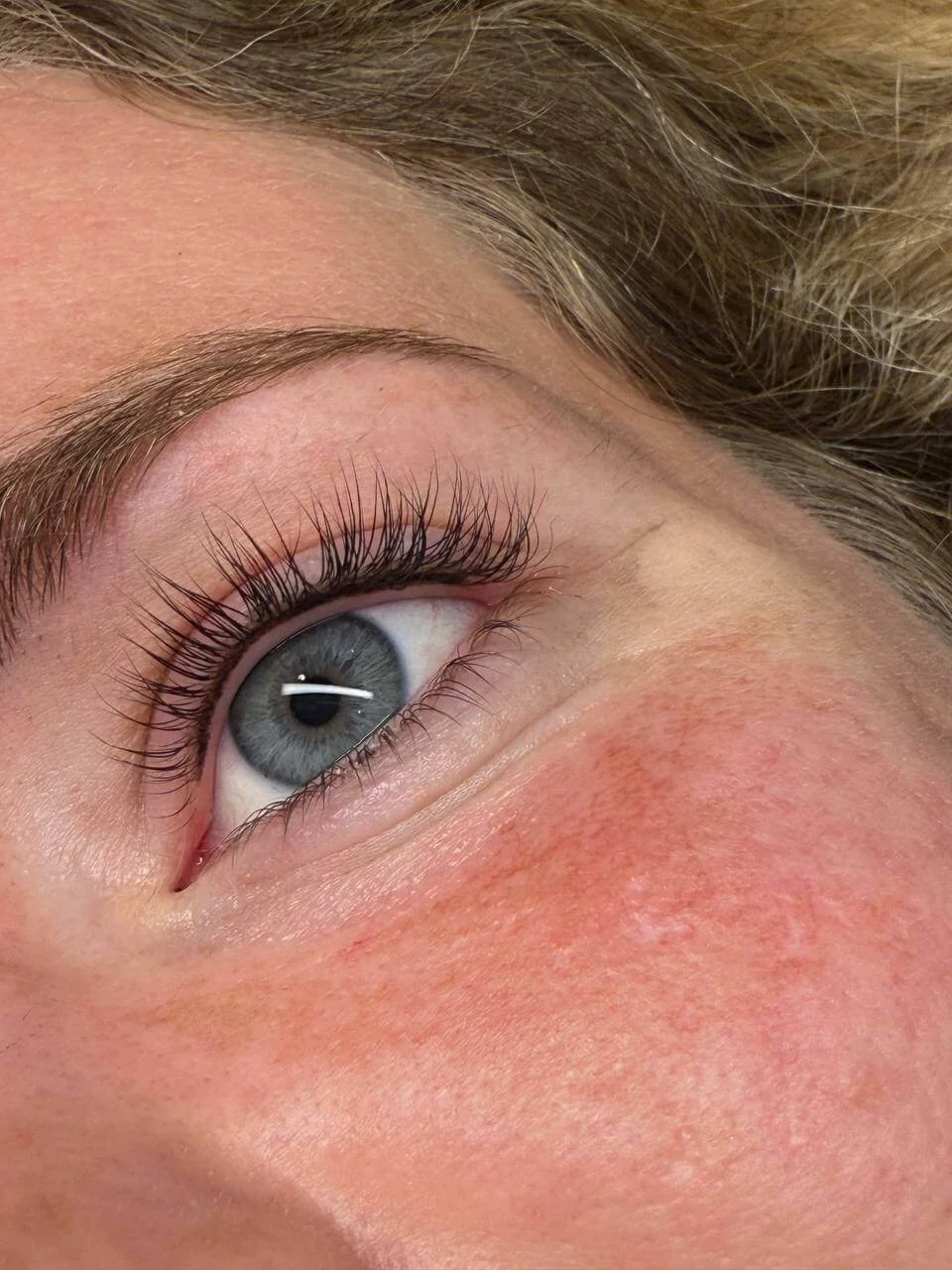 Subtiel resultaat van Infralash Eyeliner