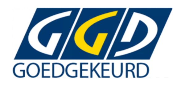 GGD goedgekeurd logo